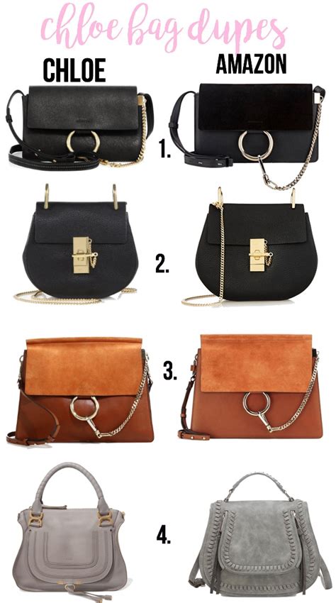 chloe dupe backpack amazon|chloe handbags dupe.